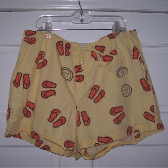 Life Is Good Intimates Sleepwear Yellow Flipflop Print Sleep